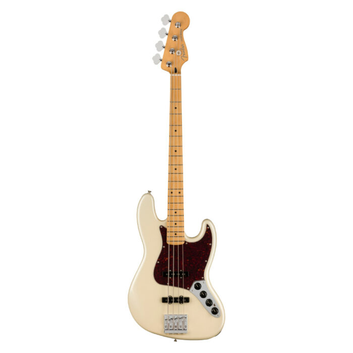 FENDER JAZZ BASS PP MN OLYMPIC PEARL