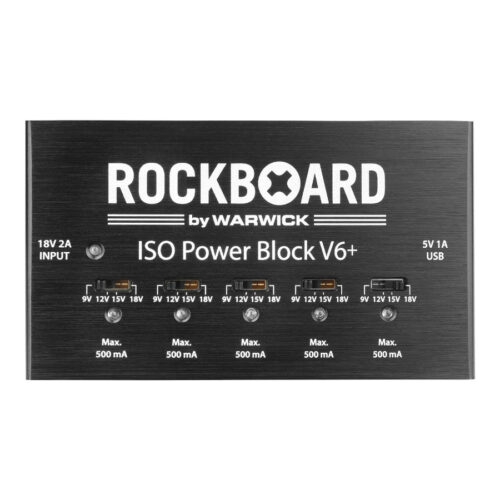 Rockboard Power Block Iso 6+ Alimentatore