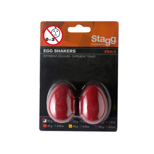 Stagg EGG-2RD coppia uovo shaker