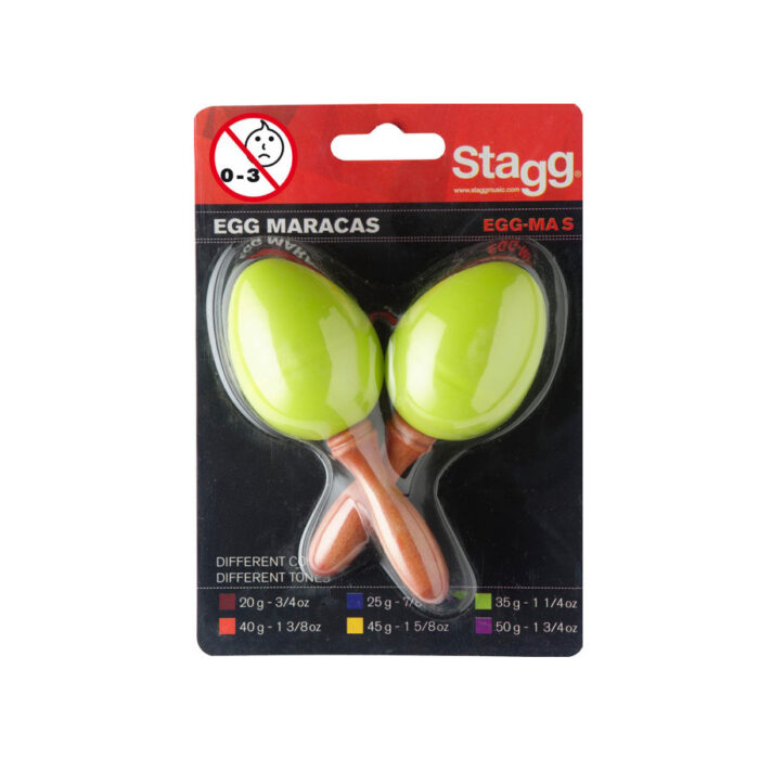 Stagg EGG-MA S/GR maracas uovo