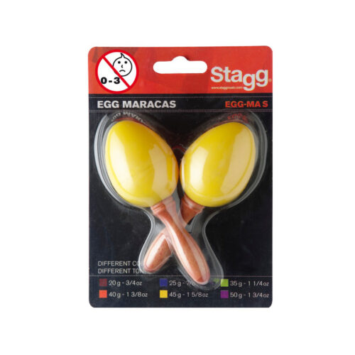 Stagg EGG-MA S/YW coppia maracas uovo