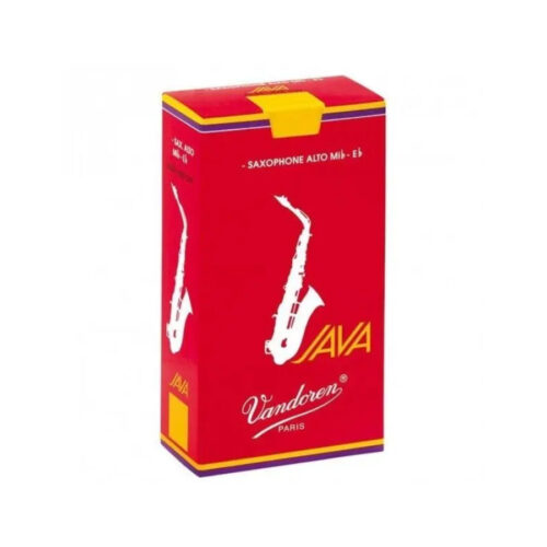 Vandoren Java Red Sax Alto 2 1/2 Box 10 Ance