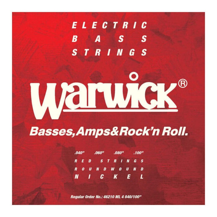 WARWICK 46210 ML 4 040/100 Red Label Basso Elettrico 4