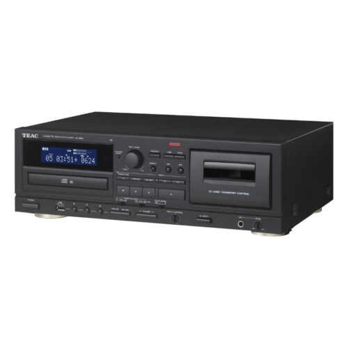 TEAC AD-850-SE CD-player/Cassette/USB Recorder Nero