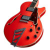 D'ANGELICO PREMIER SS STAIRSTEP FIESTA RED SINGLECUT SEMI-HOLLOW