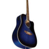 EKO Ranger CW Eq Blue Sunburst