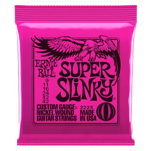 Ernie Ball 2223 Nickel Wound Super Slinky 9-42