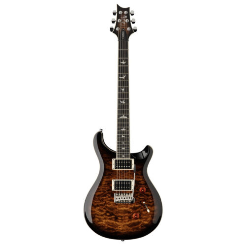 Prs Se Custom 24 Quilt Black Gold Sunburst