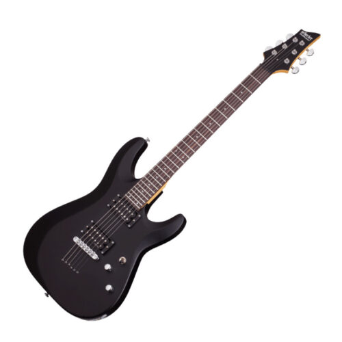 SCHECTER C-6 DELUXE NERA SATINATA