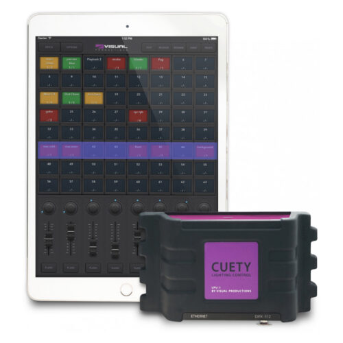 VISUAL PRODUCTIONS LPU1 CUETY IPAD CONTROL