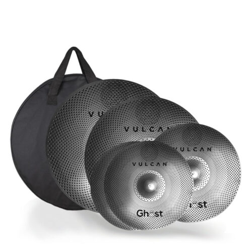 VULCAN GHOST SILENT CYMBALS PACK 14-16-20 + BAG