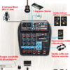 AUDIODESIGN PAMX1.21UK MIXER 4 CANALI CON USB E BLUETOOTH