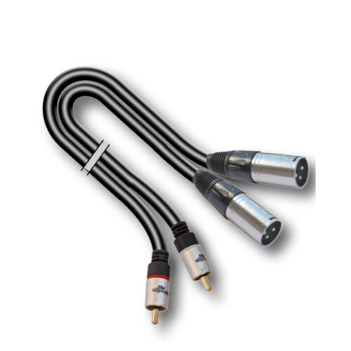 Audiodesign VX211-3 - 2 Rca M - 2 Xlr M - 3 M