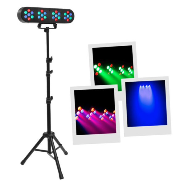 BOOM TONE DJ D-TIENE Barra 28 led RGB