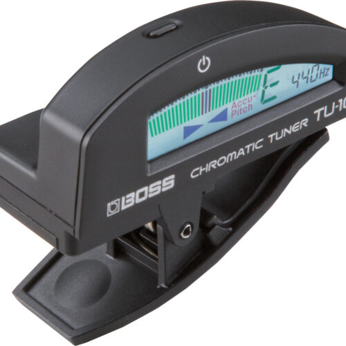 BOSS TU10 BK CLIP ON CROMATIC TUNER BLACK