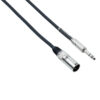 Bespeco IROMS100BK Iron Xlr m Jack st 1Mt