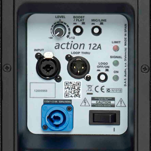 DAS ACTION 12A DIFFUSORE AMPLIFICATO