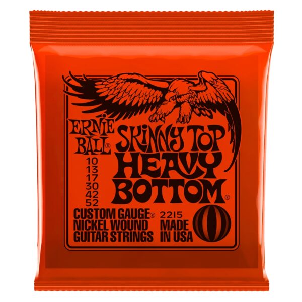 Ernie Ball 2215 Nickel Wound Skinny Top Heavy Bottom Slinky 10-52