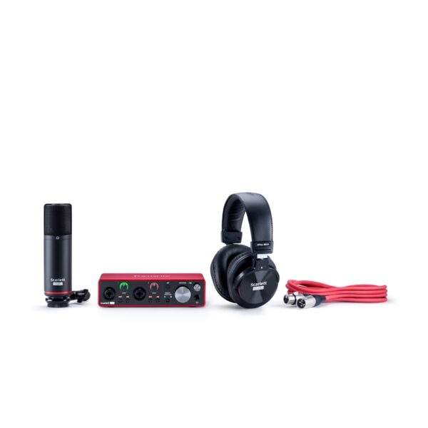 FOCUSRITE SCARLETT 2I2 STUDIO BUNDLE 3RD GEN.