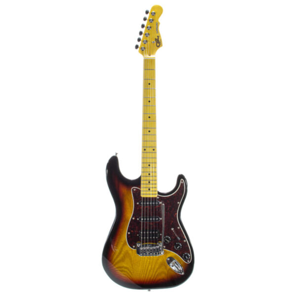 G&L TRIBUTE LEGACY STRAT HSS 3-TONE SUNBURST