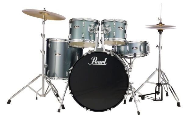 PEARL ROADSHOW CHARCOAL METALLIC (706) 22/10/12/16/14 + SET PIATTI