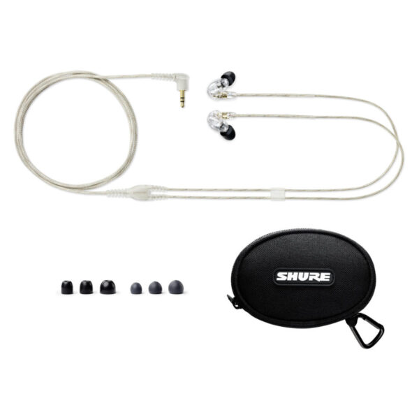 SHURE SE215CLE Auricolare Trasparente