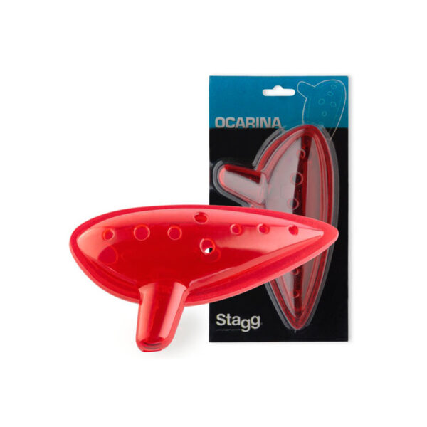 Stagg OCA-PL-RD ocarina rossa