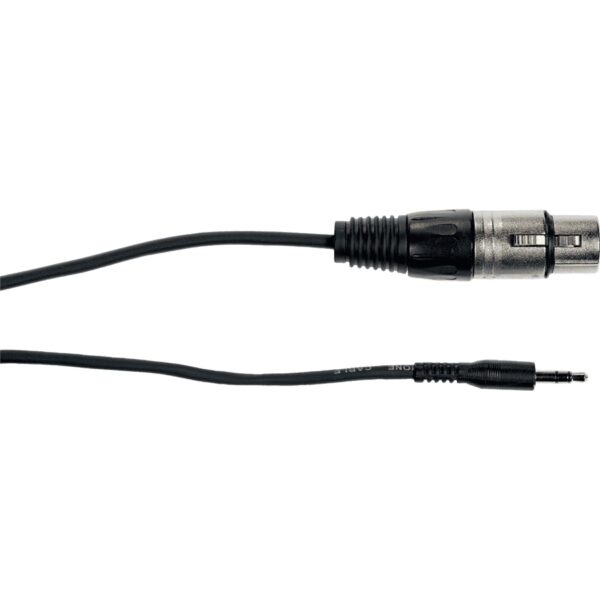 YELLOW CABLE K12-3 Cavo Segnale XLR Femmina/Mini Jack TRS 3 m