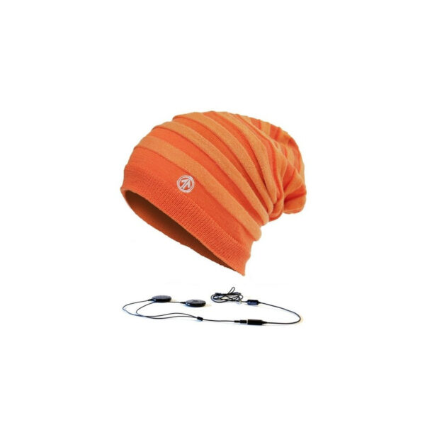 AERIAL 7 SOUND DISK BEANIE BONFIRE ORANGE