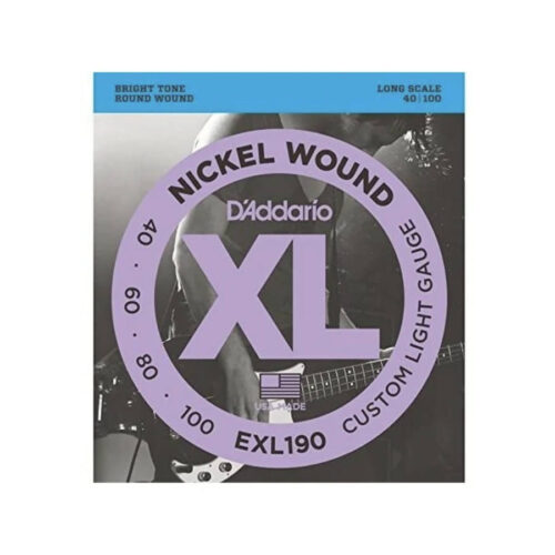 D'ADDARIO EXL190 CUSTOM LIGHT GAUGE