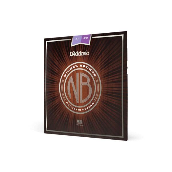 D'Aaddario NB1152 Nickel Bronze Custom Light - 11/52