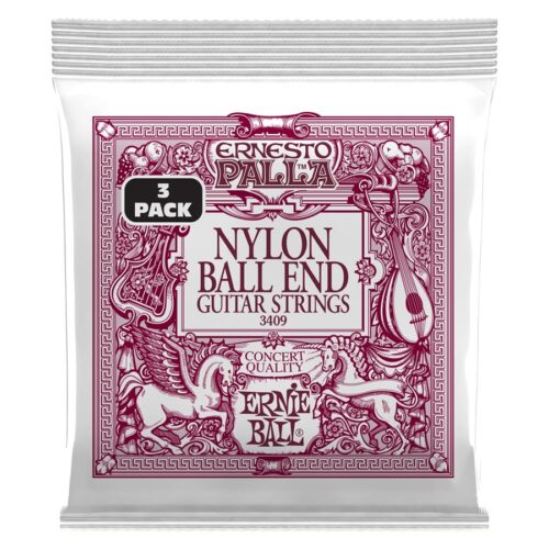 ERNIE BALL 3409 Ernesto Palla Bk Gold Ball  3 Pk