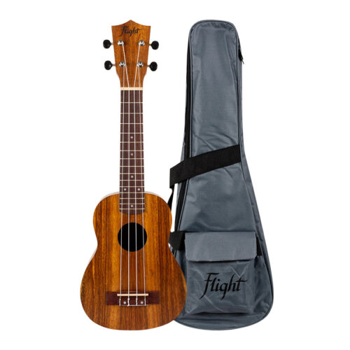 Flight NUS200 Soprano Ukulele -Teak