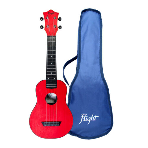 Flight TUS35ABS Travel Ukulele-Red