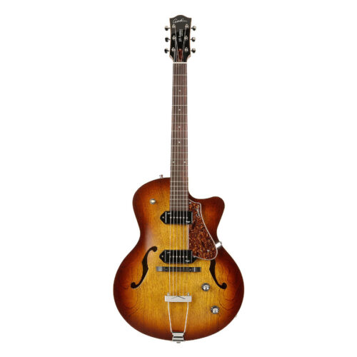 Godin 5Th Avenue Cutaway KingPin II P90 Cognac Burst