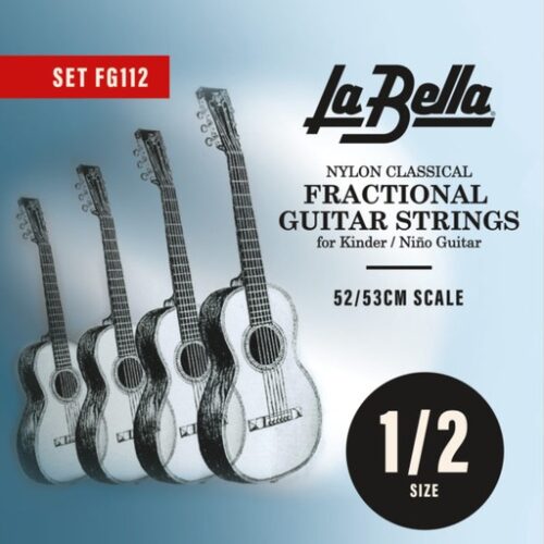 LA Bella FG112 Muta Chitarra Classica 1/2