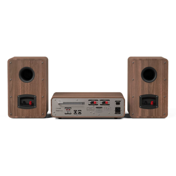 Pure Classic Stereo Coffee Black/Walnut