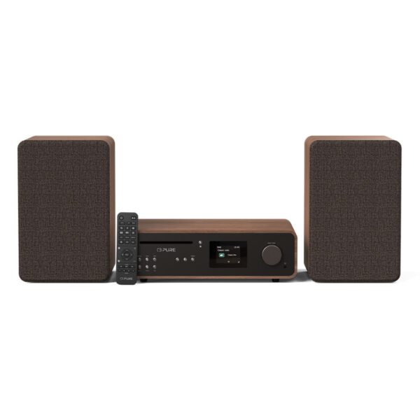 Pure Classic Stereo Coffee Black/Walnut