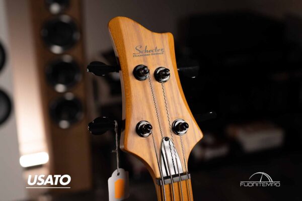 Schecter Stiletto 4 Session ANS (Aged Natural Satin) - USATO