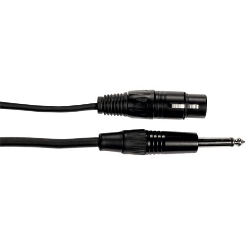 YELLOW CABLE M05J Cavo Microfonico Jack Sbilanciato/XLR Femmina 5 m