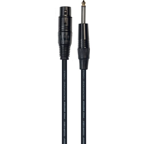 YELLOW CABLE M10J Cavo Microfonico Jack Sbilanciato/XLR Femmina 10 m