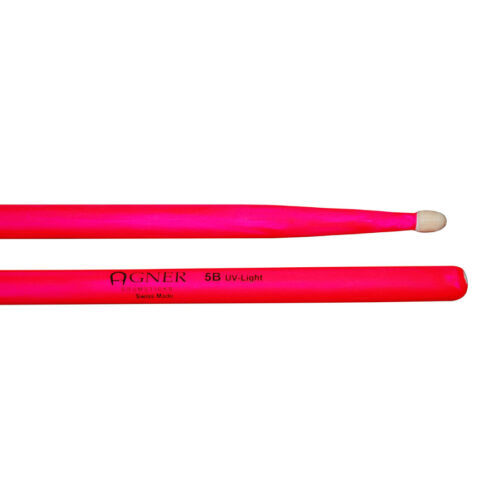 Agner Bacchette per batterie 5B UV Rosa