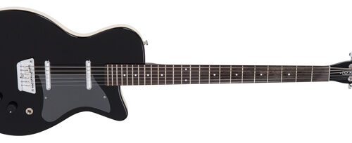 DANELECTRO 56 BARITONE  GUITAR BMF  BLACK SPARKLE