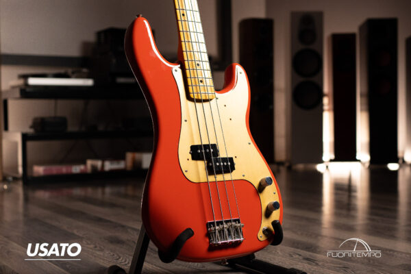 FENDER CLASSIC '50S PRECISION BASS FIESTA RED