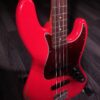 FENDER JAZZ BASS ROAD WORN FIESTA RED