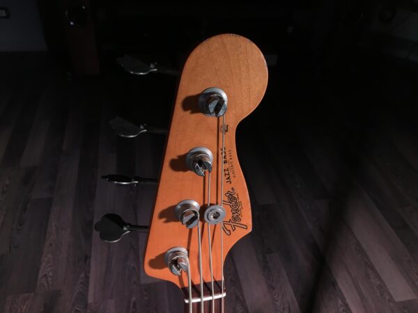 FENDER JAZZ BASS ROAD WORN FIESTA RED