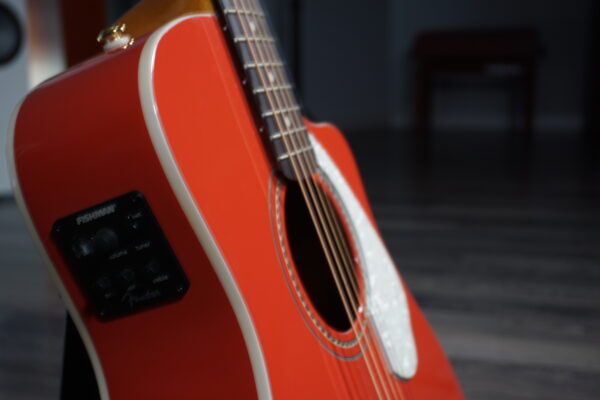 FENDER MALIBU CE Fiesta Red