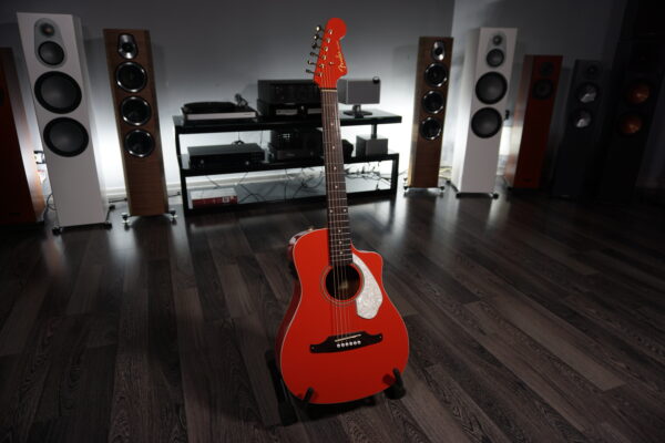 FENDER MALIBU CE Fiesta Red