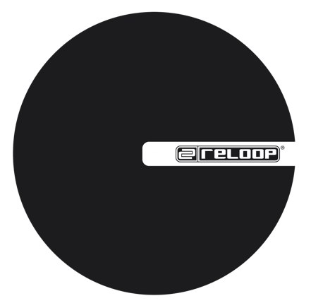 RELOOP SLIPMAT LOGO BLACK