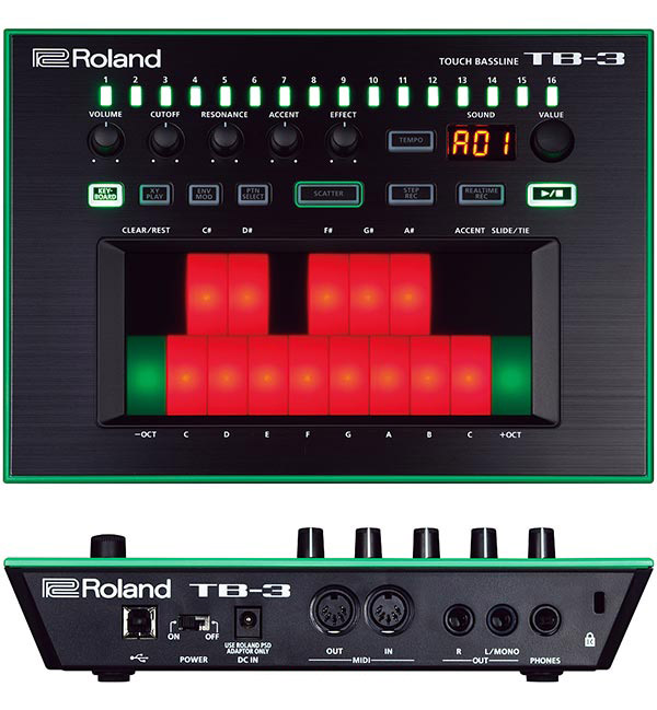 ROLAND TB3 TOUCH BASS LINE